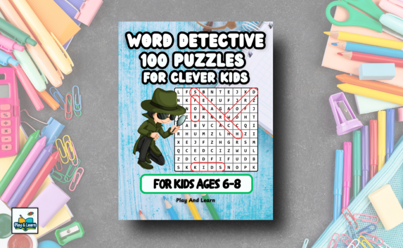 Word Detective – Wordsearch Book with 100 Puzzles for Clever Kids