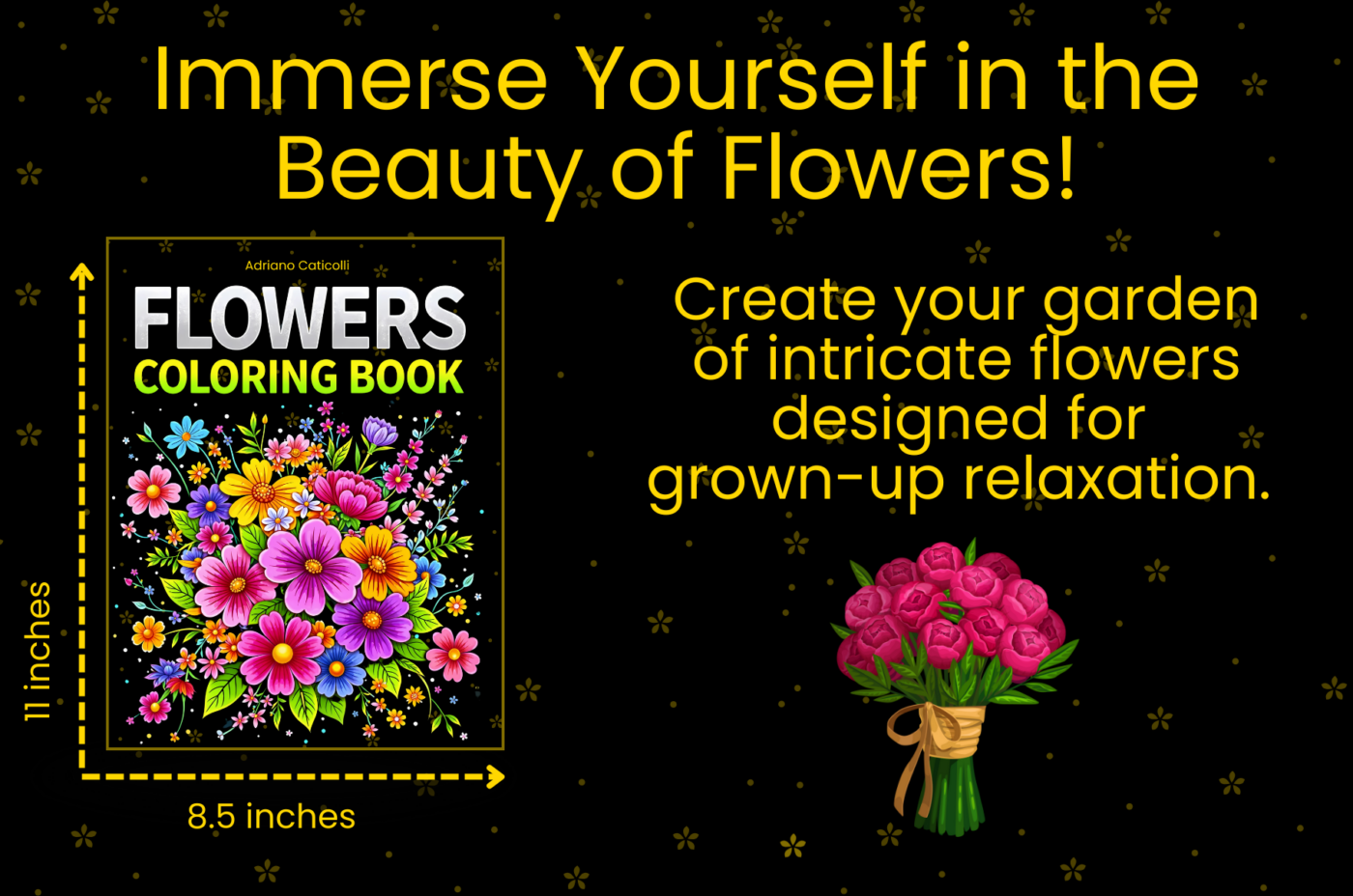 Flowers Coloring Book